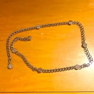 Calvin Klein chain belt approximately 37”